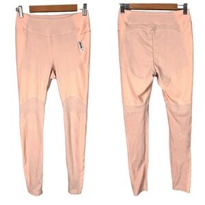 GYMSHARK‎ Women's M Pink Blush True Texture High Waist Stretch Yoga Gym Leggings
